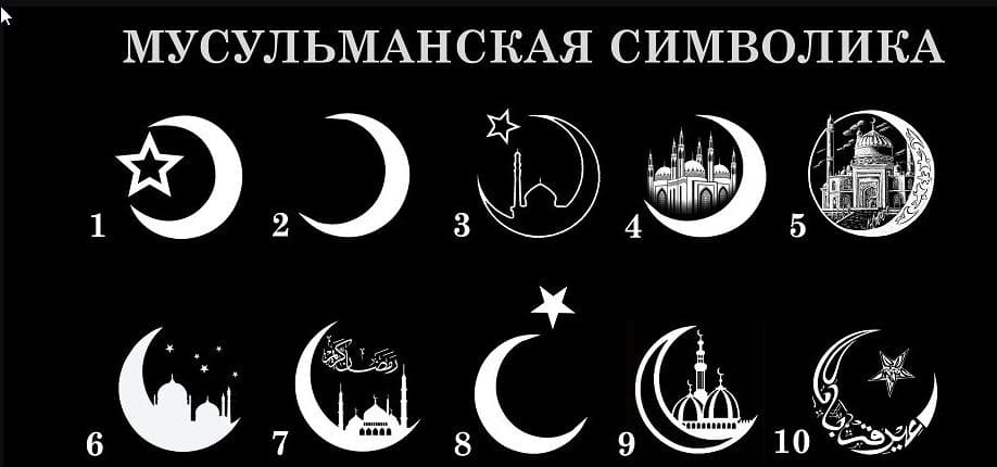 Как наносят полумесяц на могилу